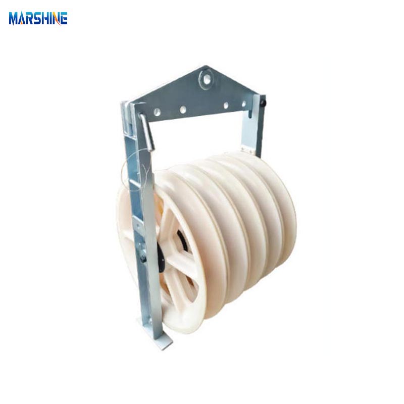 660 mm Serisi Naylon Sheave İletken Dizme Bloğu