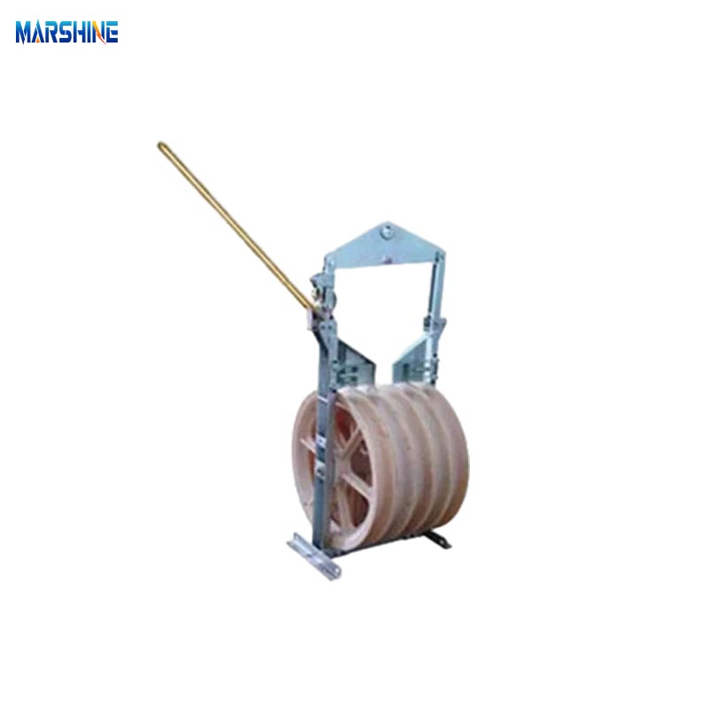 Φ916mm Naylon Sheave Helikopter Kablo Dizme Bloğu