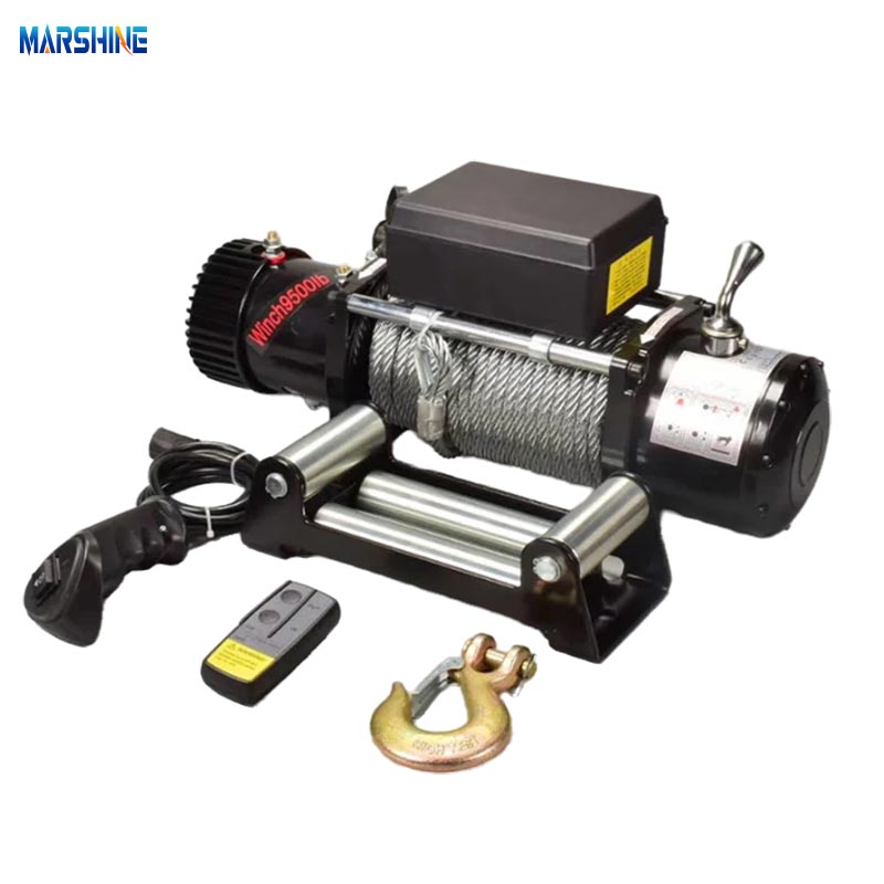 9500lbs Elektrikli 12V/24V Kablo Çekme Vinç