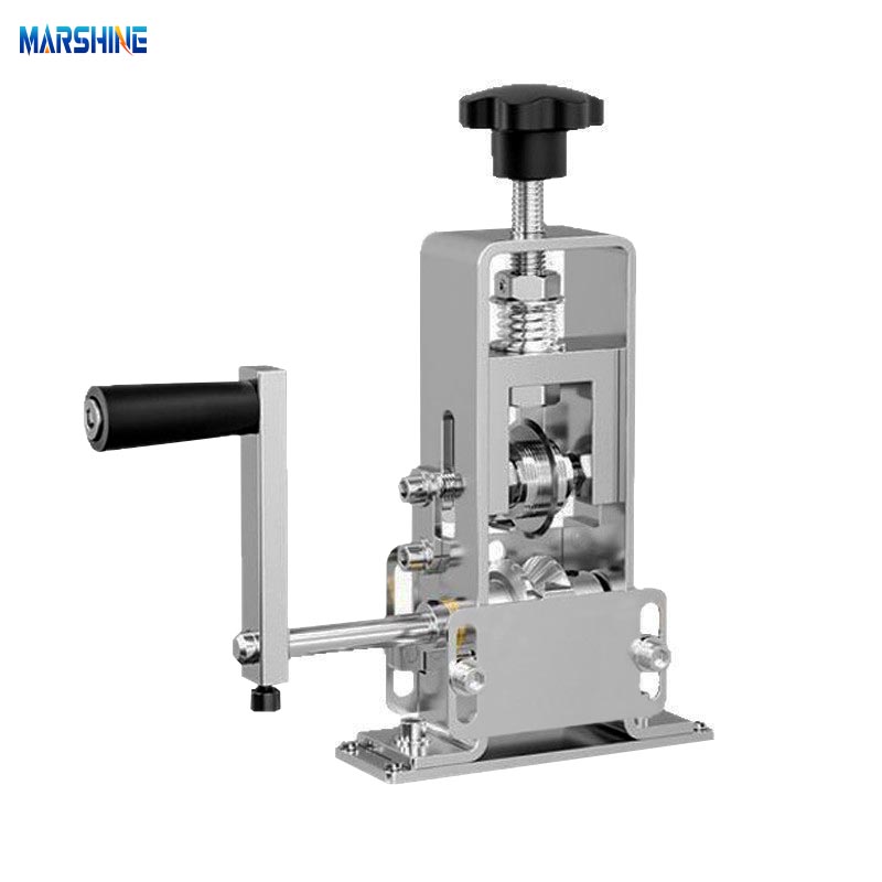 El Kranklı Çelik Çerçeve Taşınabilir Tel Sıyırma Makinesi