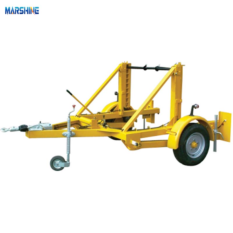 Hidrolik Sistem Römork Makinası MAR-CD-40 Kablo Tamburu Römorku