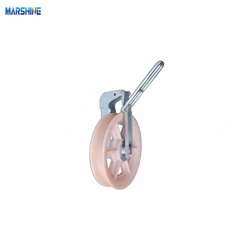 Φ508mm Naylon Sheave Helikopter Kablo Dizme Bloğu